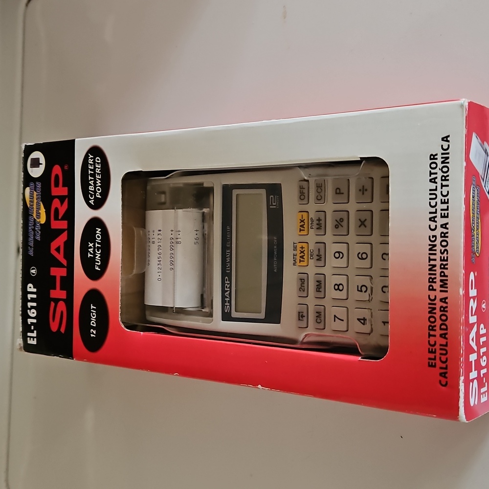 Sharp Printing Calculator